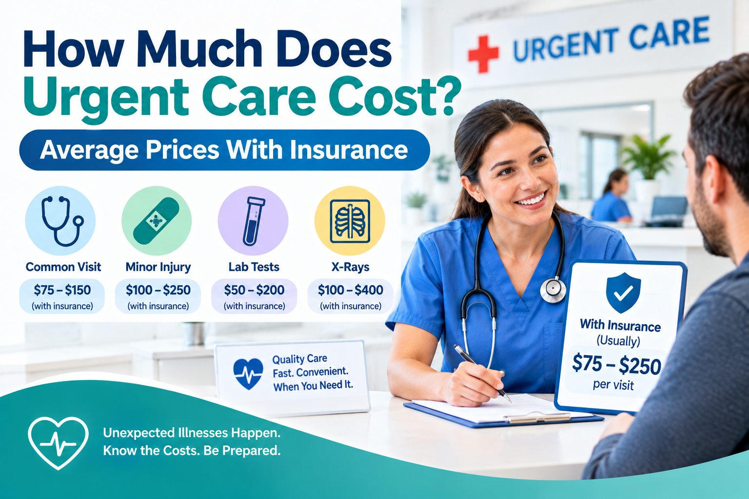 how much does urgent care cost