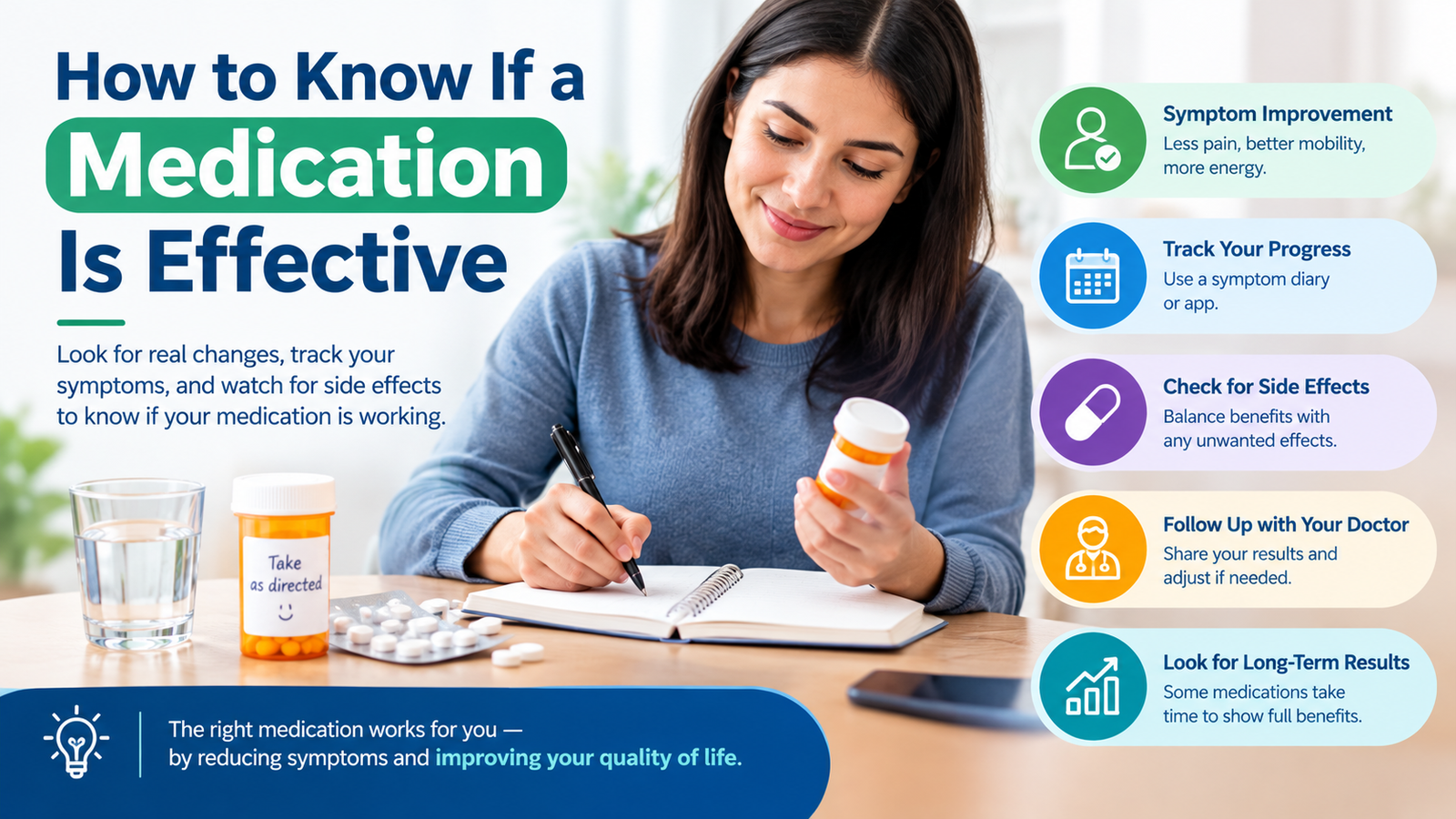 how to know if a medication is effective