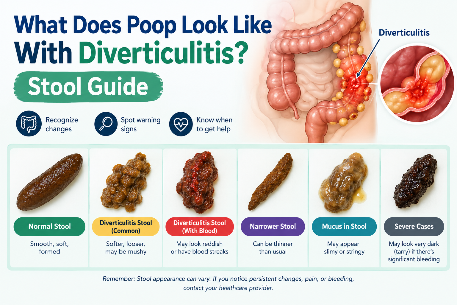 What Does Poop Look Like With Diverticulitis