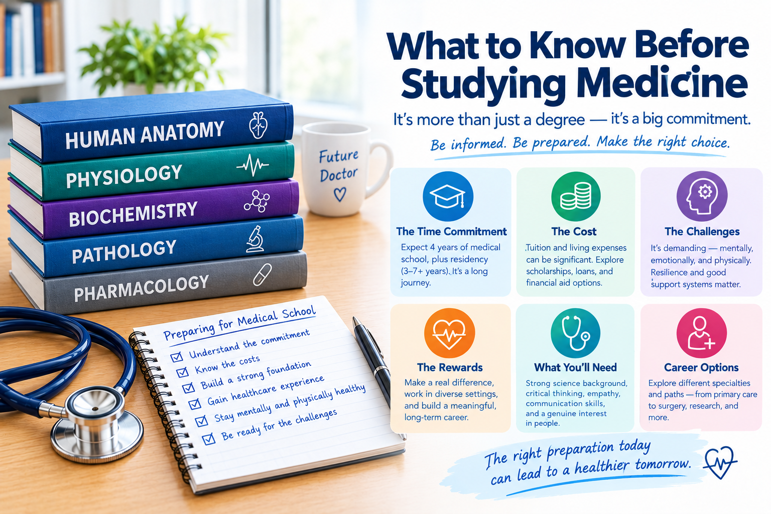 what to know before studying medicine